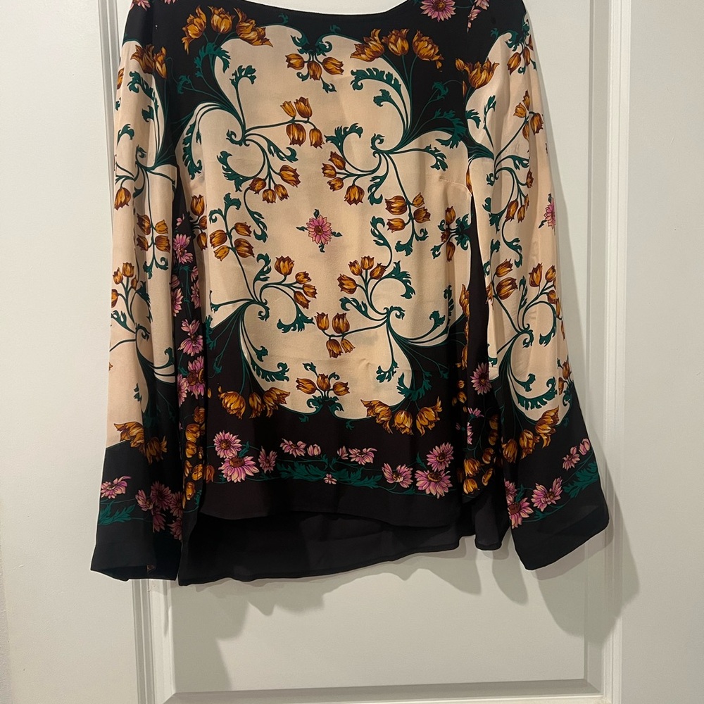 Maeve Anthropologie size 10 100% silk blouse - Picture 7 of 7